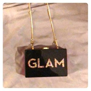 Milly sassy/glam box clutch